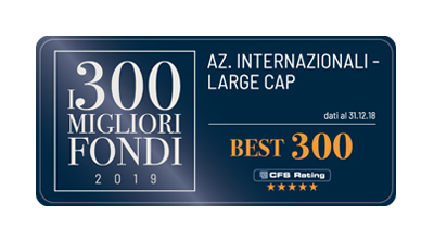 Best Fund 2019 selezionato da CFS Rating - Azionario Internazionali - Large Cap