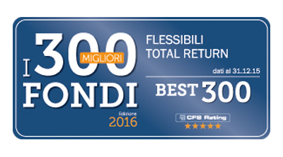 Premio Best Fund di CFS Rating 2016 - Flessibili Total Return